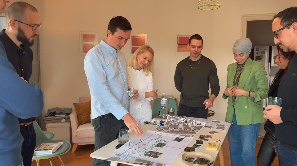Atelier Marche sensible Cathédrale à Mon Repos - échange