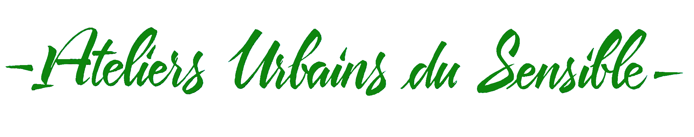 logo ateliers urbains du sensible